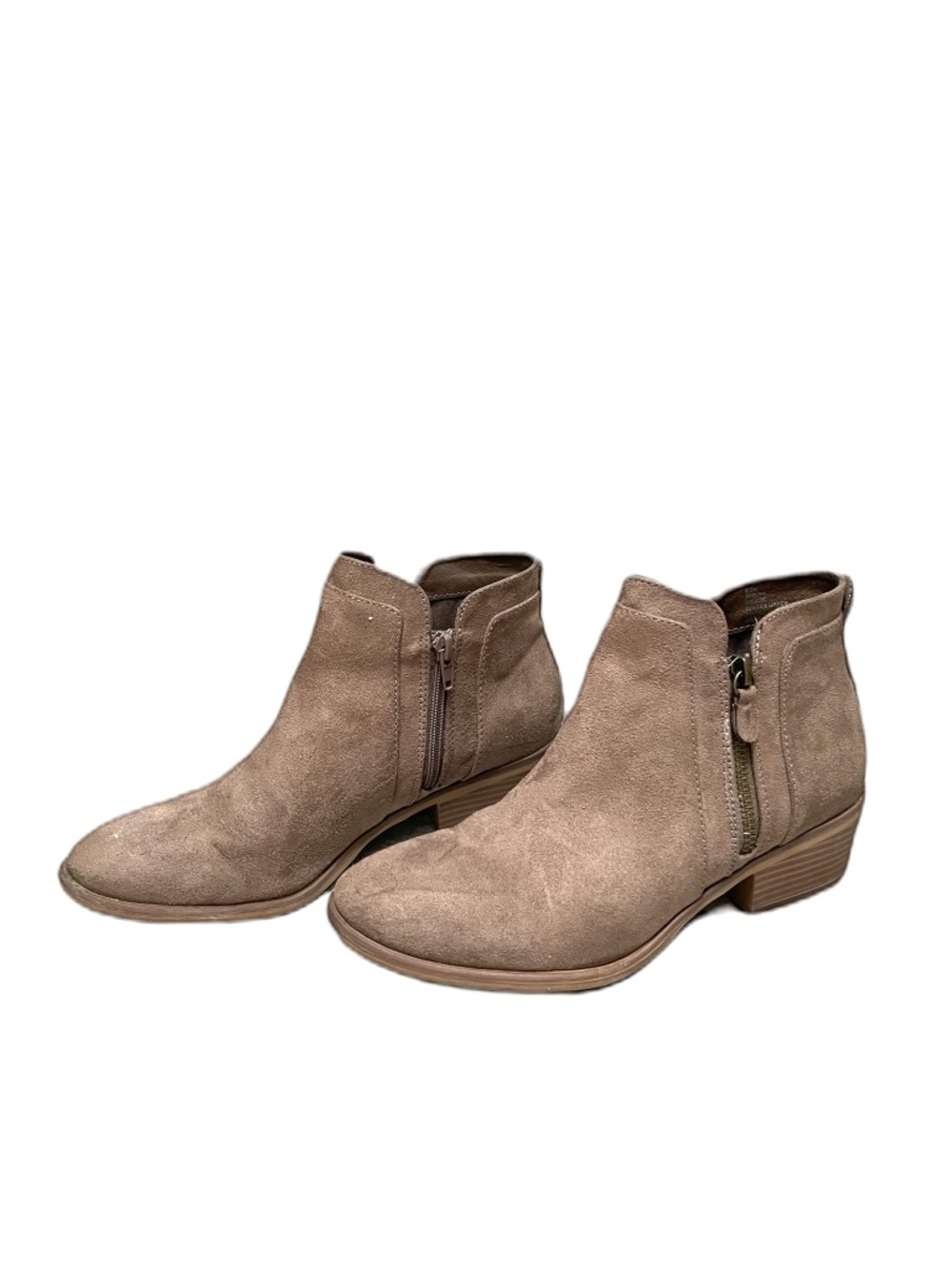 ❤️ MIA BROWN SUEDE ANKLE BOOTS SIZE 8.5